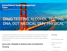 Tablet Screenshot of drugtestca.com